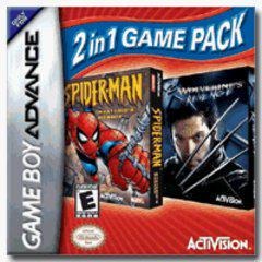 Spider-Man - Mysterio's Menace / X-2 Wolverines Revenge COMBO (GBA)